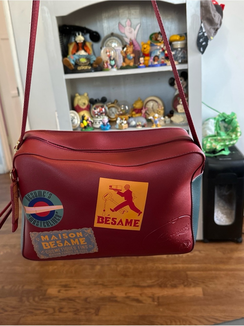 Besame cosmetics crossbody bag